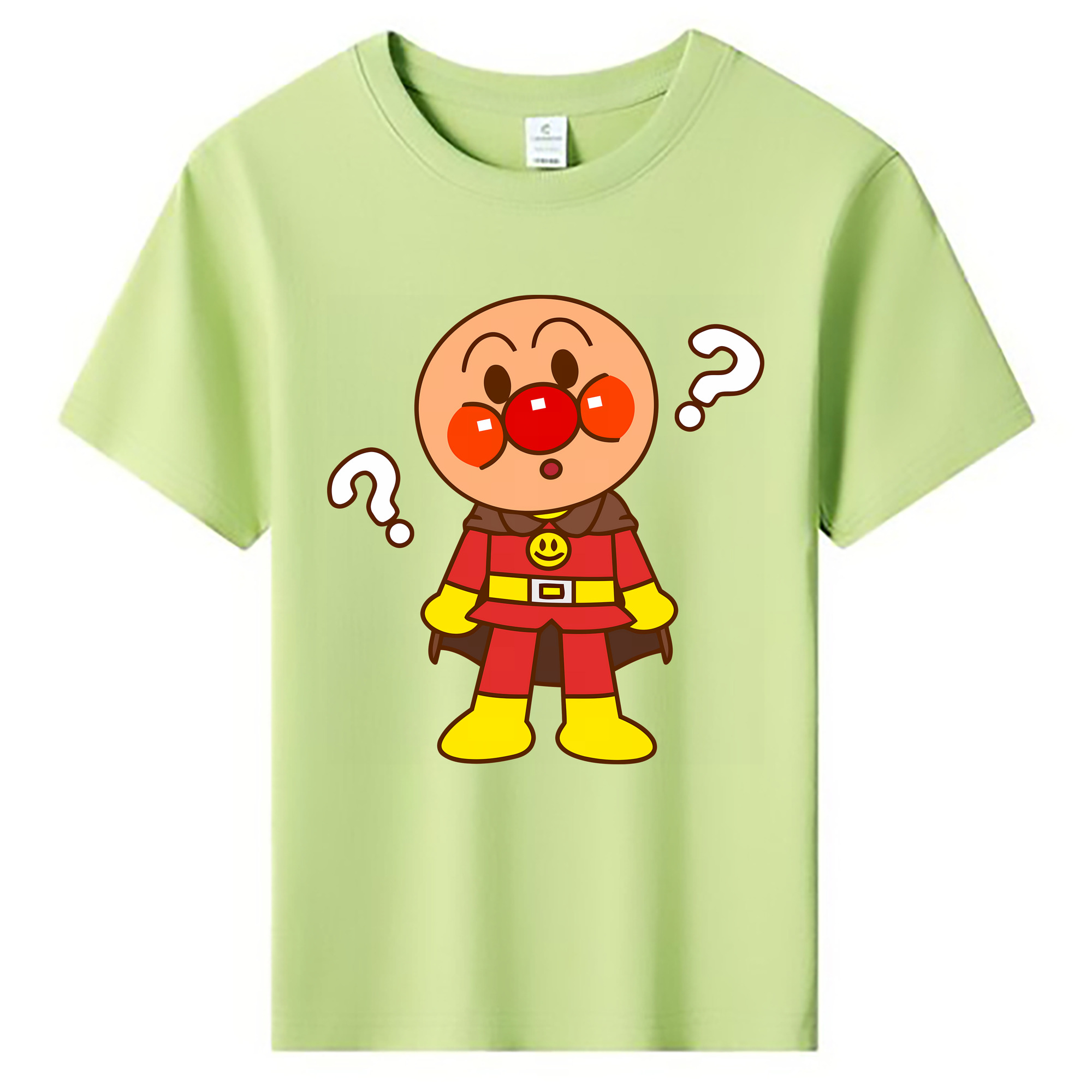 （画像用） アンパンマン Anpanman 綿100％キッズTシャツ（フロントプリント）